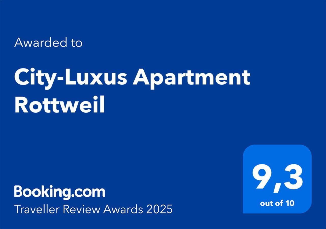 City-Luxus Apartment Rottweil Esterno foto